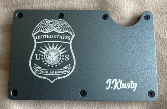 Metal Credit Cards (These are the regular finish cards) - Metal credit cards  - KZ Laser Works - Custom Laser Engraving